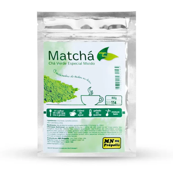Matchá ( Chá Verde Especial Moído ) 40g